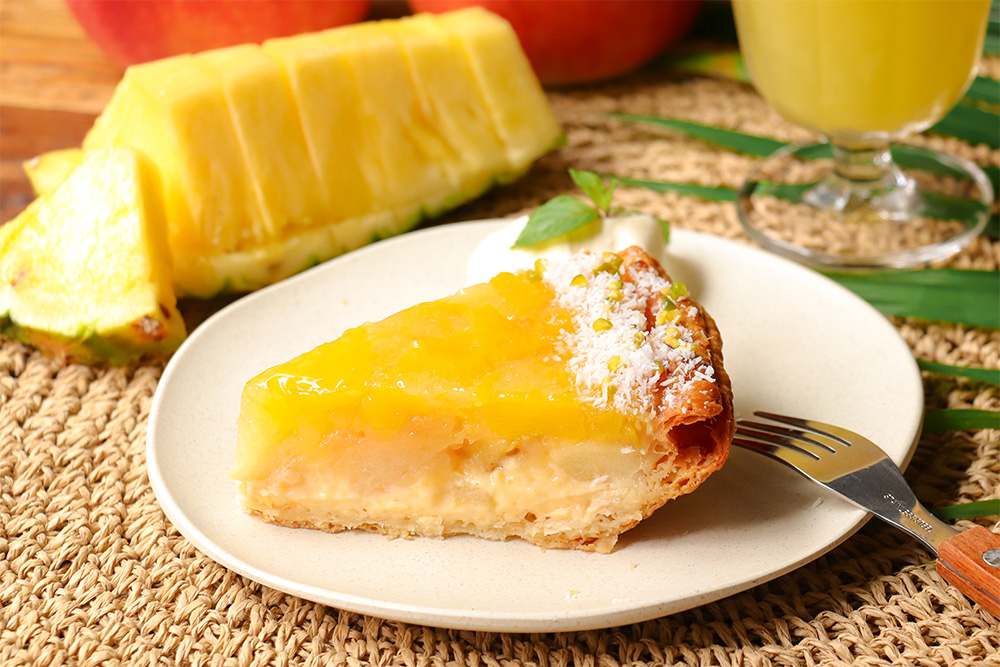 爽やかな夏の味わい『冷やしパインアップルパイ』