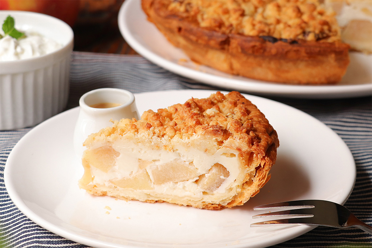 暑い日の朝食やおやつにもおすすめ『ヨーグルト アップルパイ』