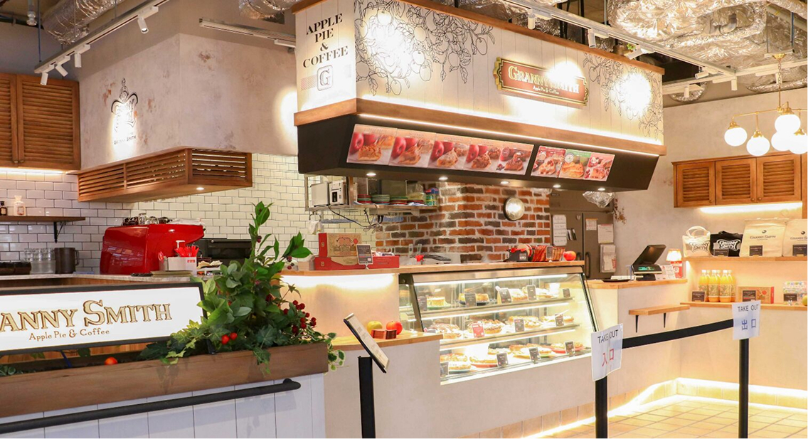 京都店の店内の様子