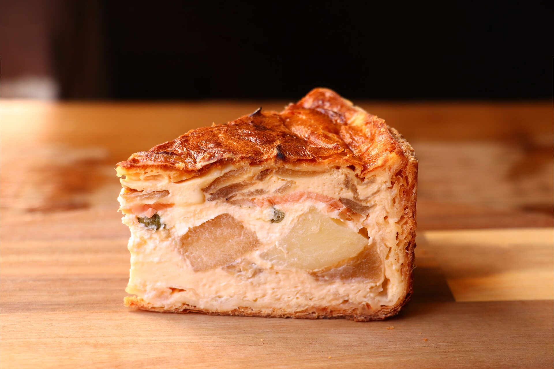 スモークサーモン ＆ クリームチーズ