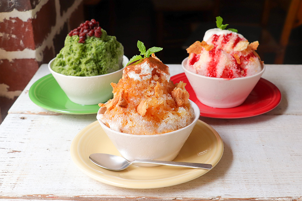 ひんやり夏のおいしさを味わえる 『ふわふわ かき氷』