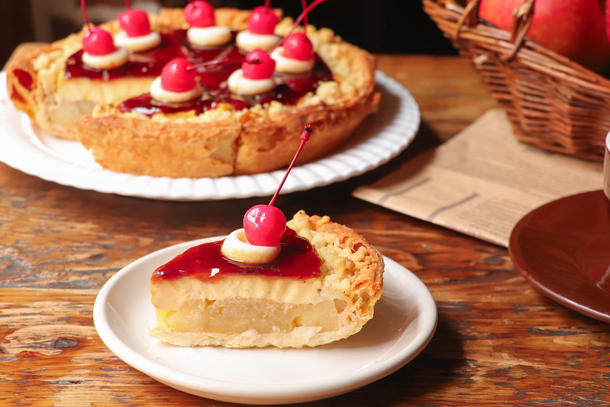 プリン アップルパイ